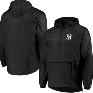 New York Yankee Packable Hoodie Jacket